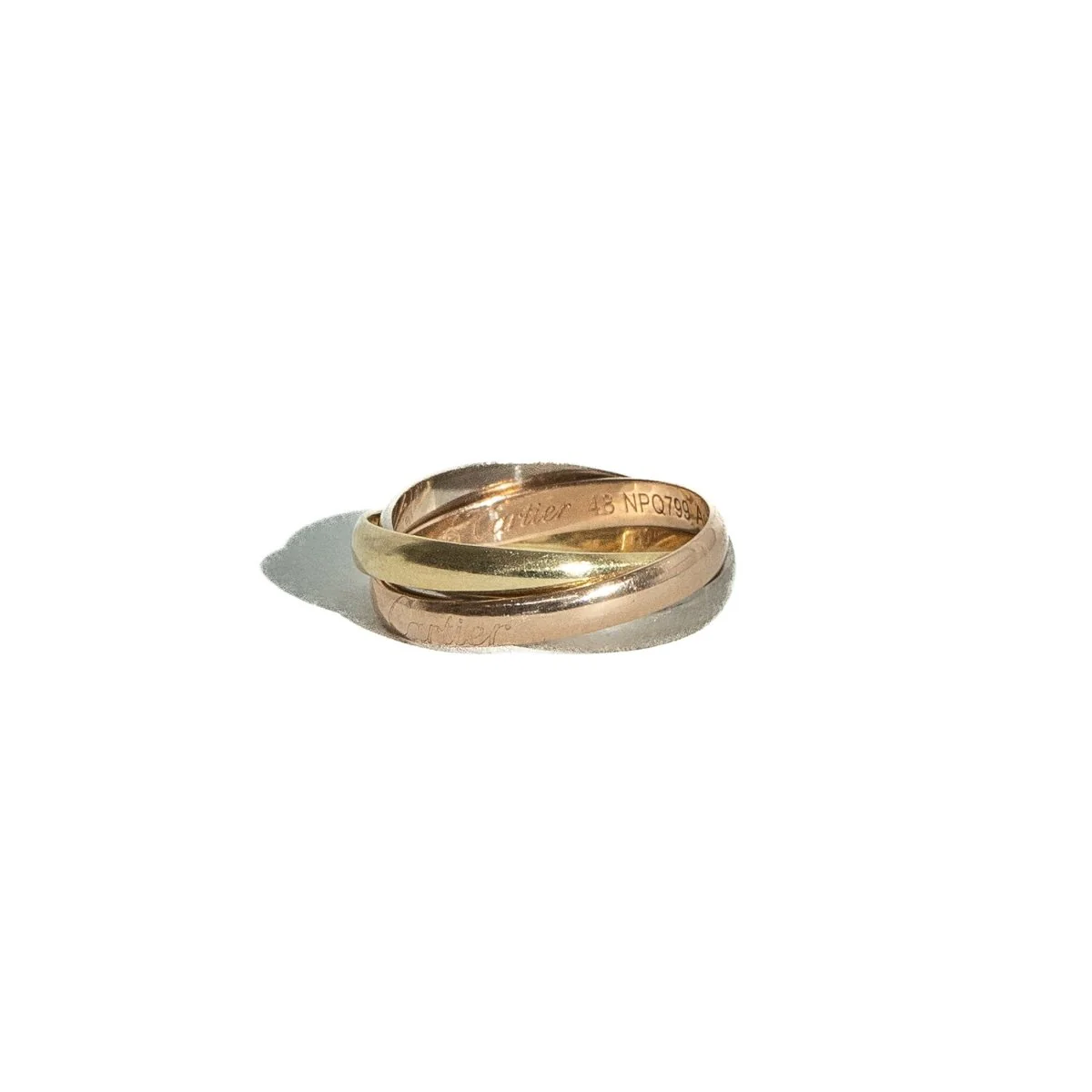 Bague CARTIER "Trinity" PM en trois ors - Image 4