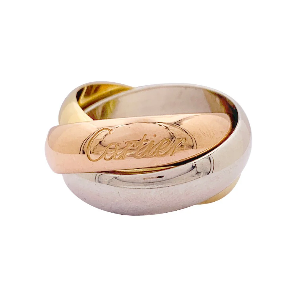 Bague CARTIER "Trinity" en or rose, jaune et blanc