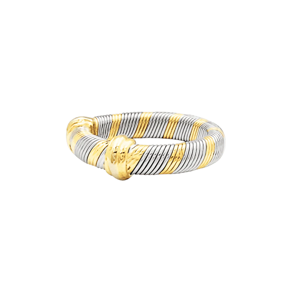 Bague CARTIER "Trinity" en or jaune, or blanc, or rose et acier - Image 4
