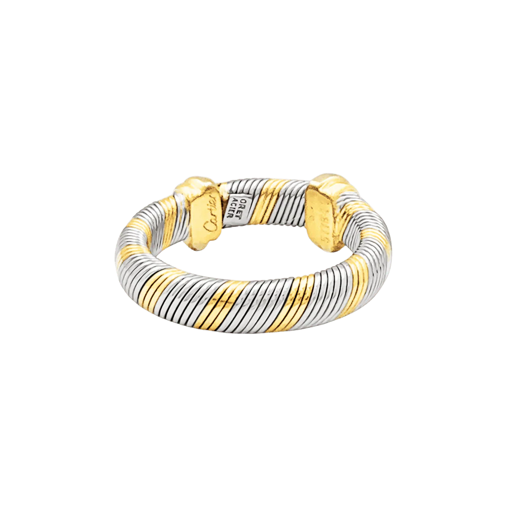 Bague CARTIER "Trinity" en or jaune, or blanc, or rose et acier - Image 5