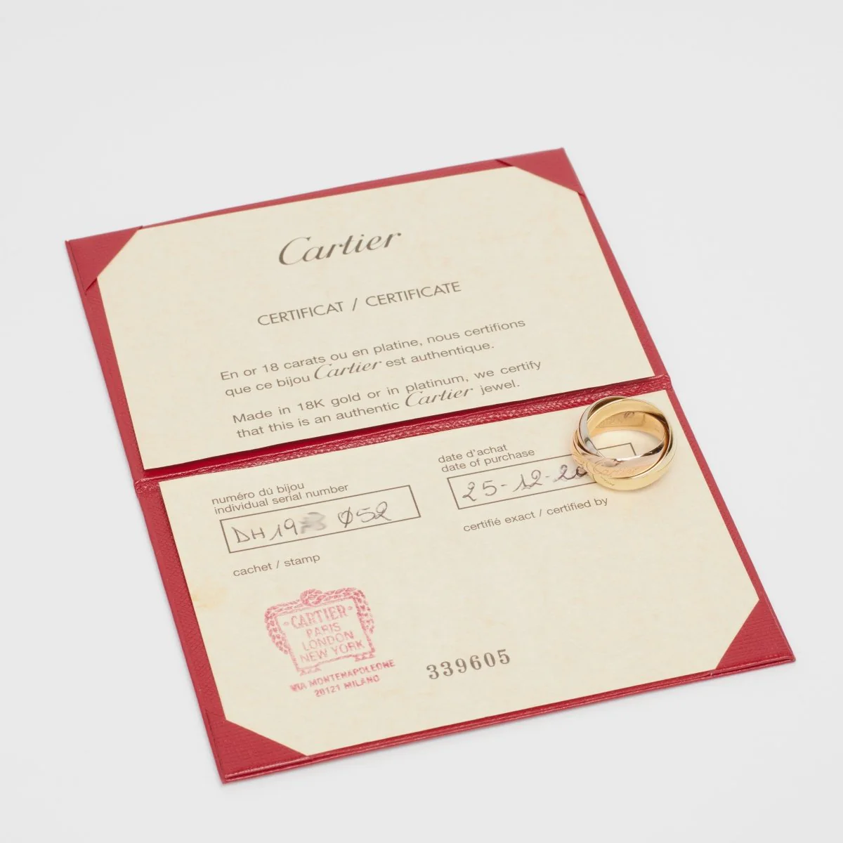 Bague Cartier Trinity XL - Image 3