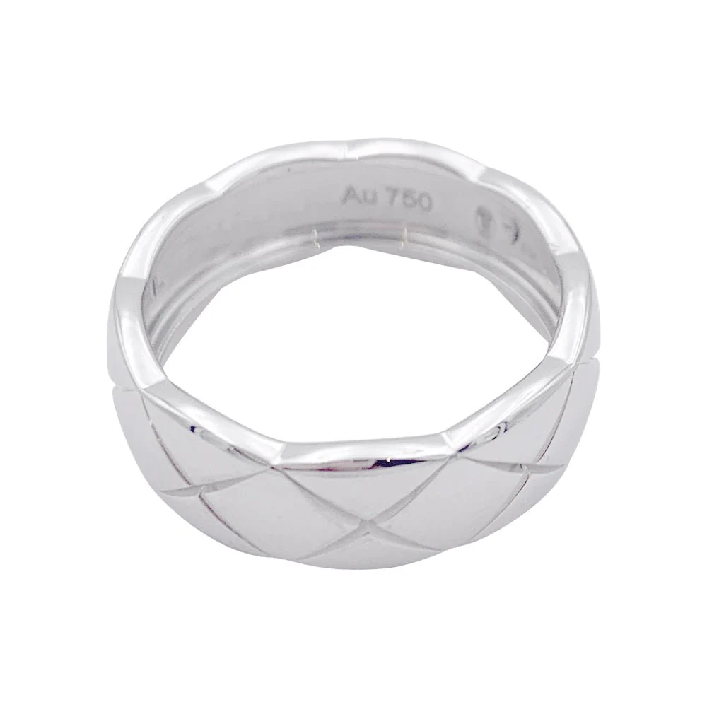 Bague Chanel, "Coco Crush", en or blanc. - Image 3