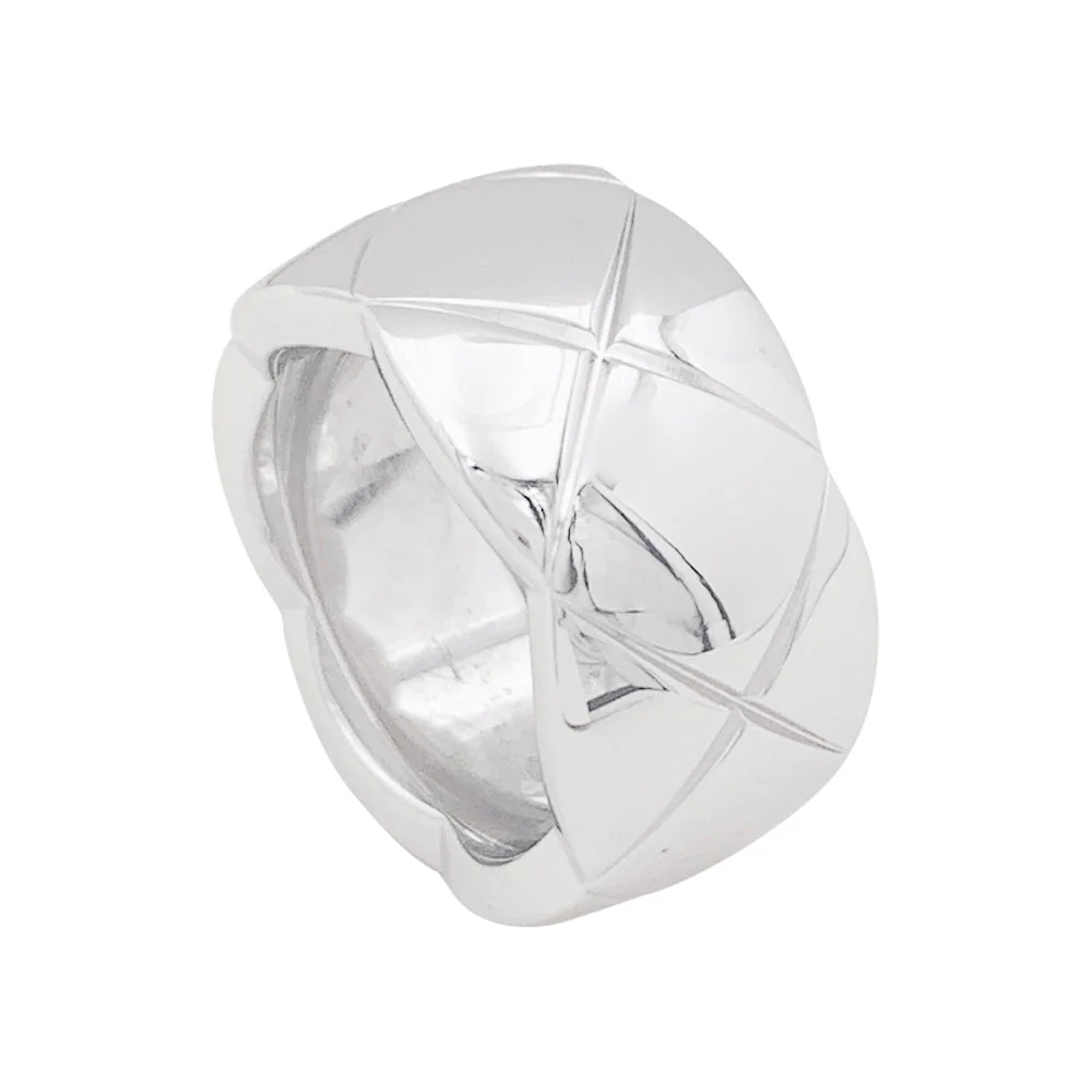 Bague CHANEL "Coco Crush" en or blanc - Image 4