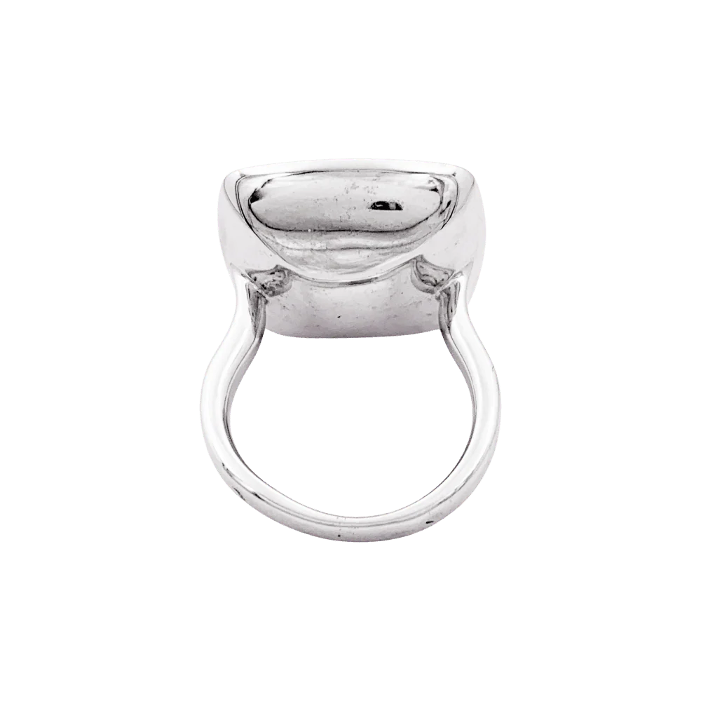 Bague Entourage CHANEL "Nuit noire" en or blanc, émail et diamants - Image 4