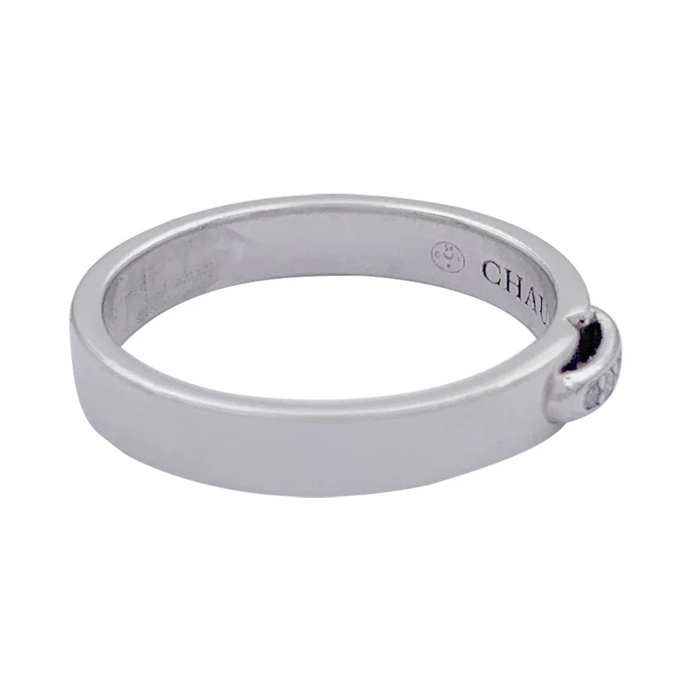 Bague Chaumet , "Alliance Liens Evidence", platine, diamants - Image 4