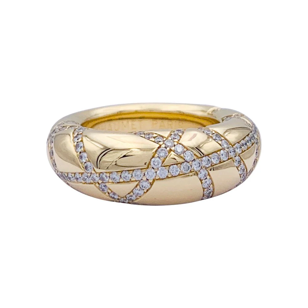 Bague Chaumet, "Anneau", en or jaune, diamants - Image 4