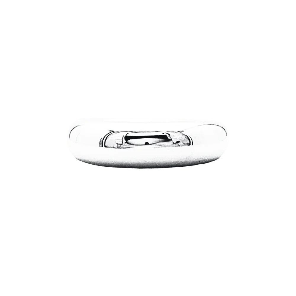 Bague Jonc CHAUMET "Anneau" en or blanc