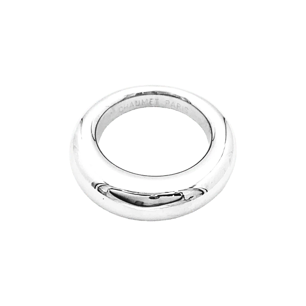 Bague Jonc CHAUMET "Anneau" en or blanc - Image 5