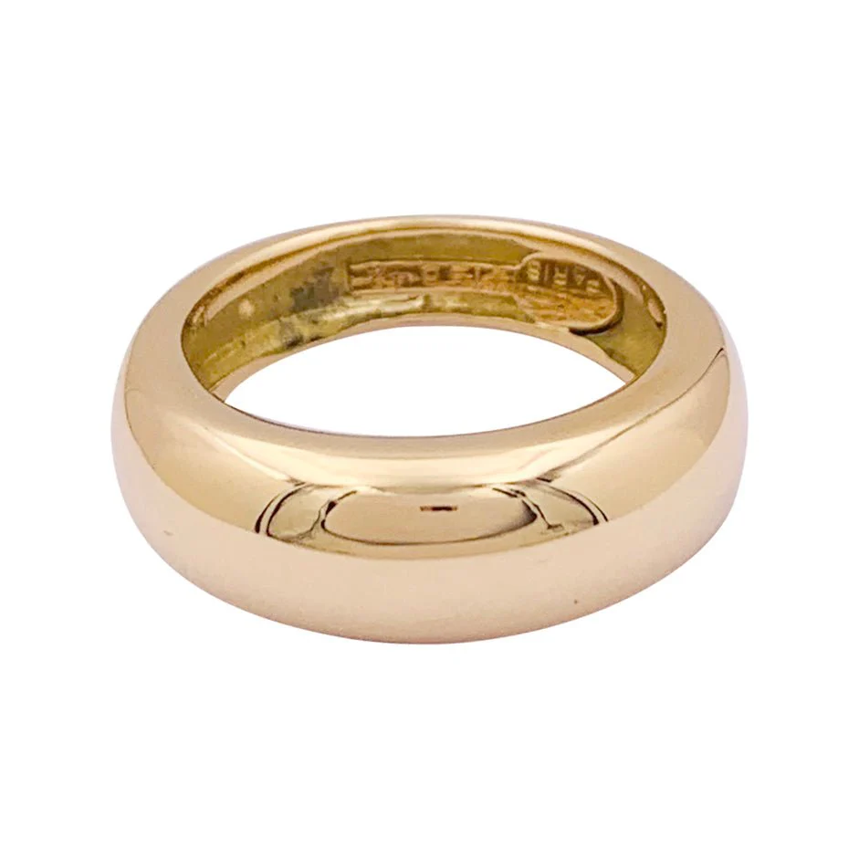 Bague CHAUMET "Anneau" en or jaune. - Image 5