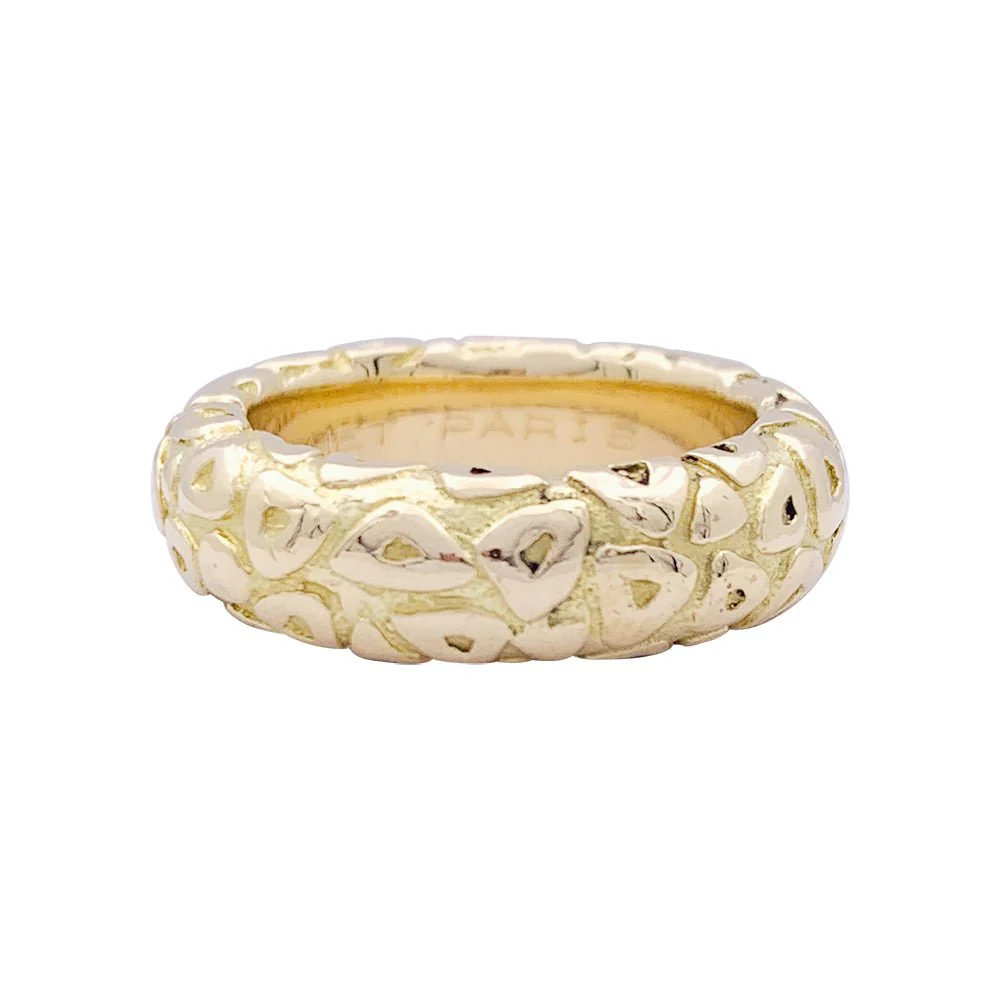 Bague CHAUMET "Carrosse" en or jaune