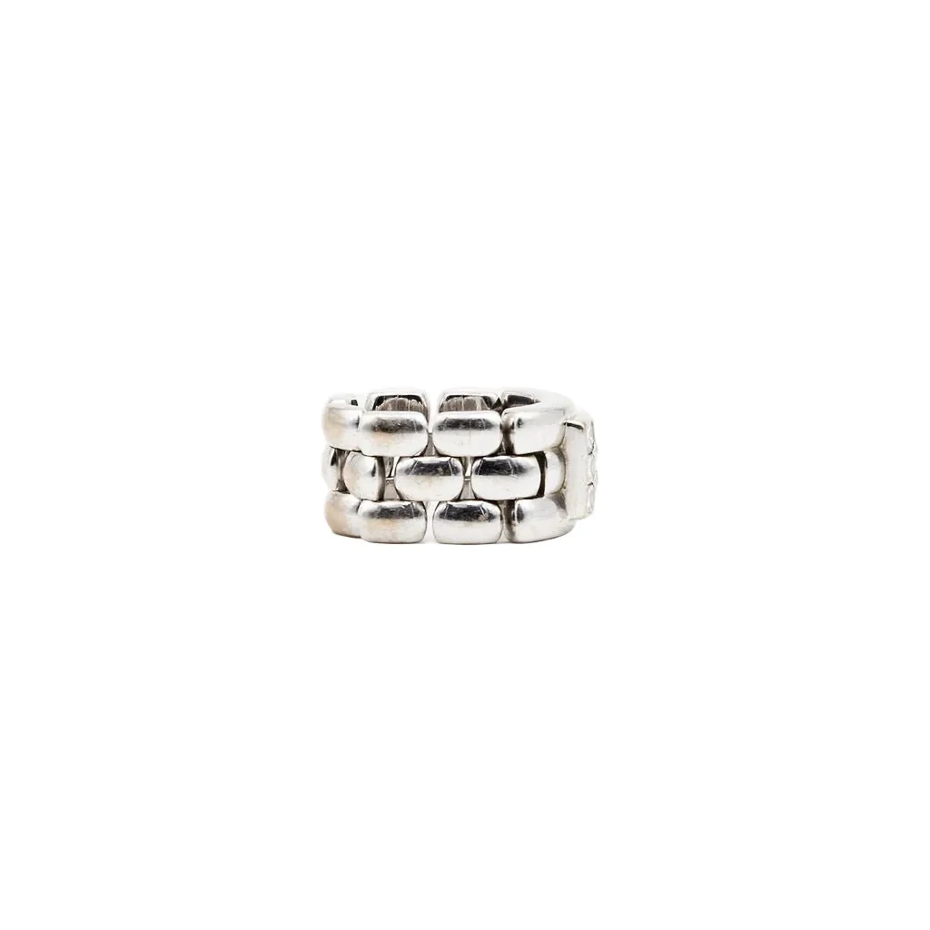 Bague CHAUMET en or blanc et diamants - Image 4