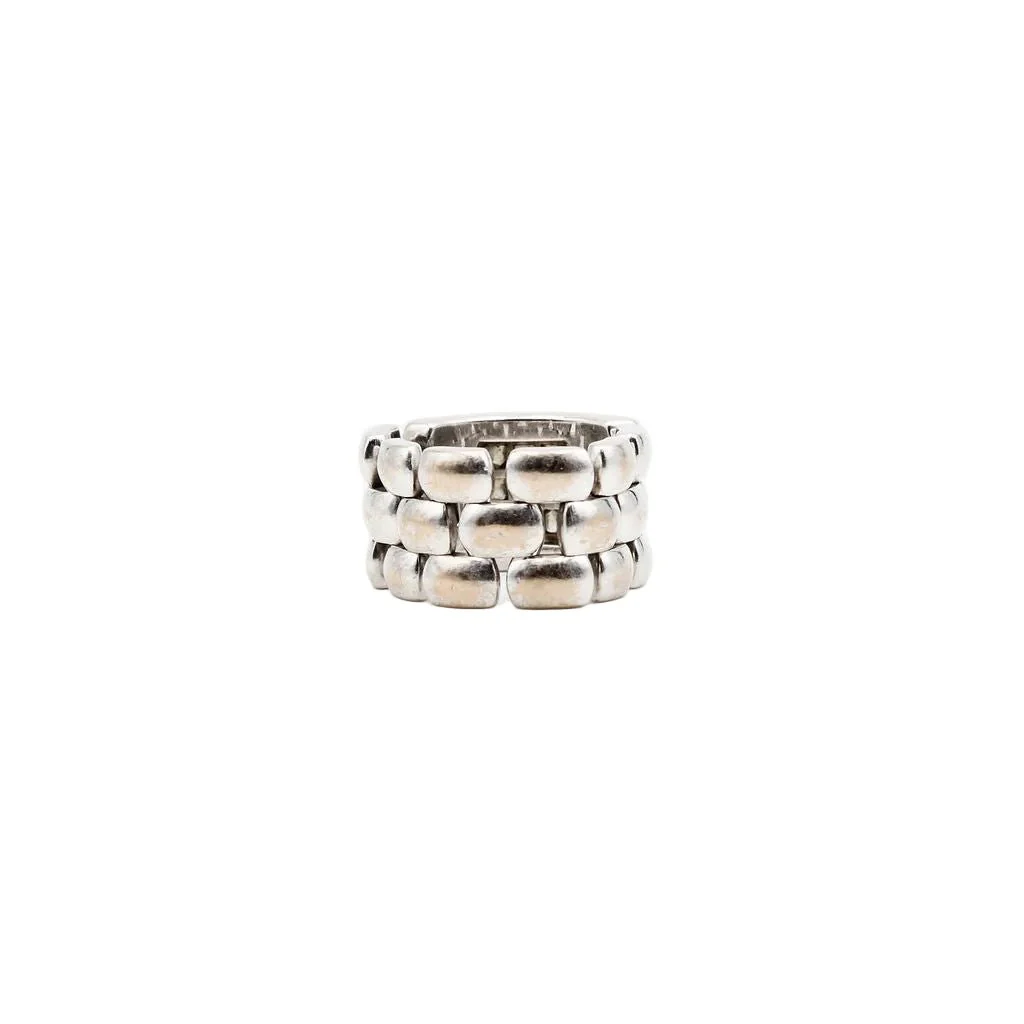 Bague CHAUMET en or blanc et diamants - Image 5