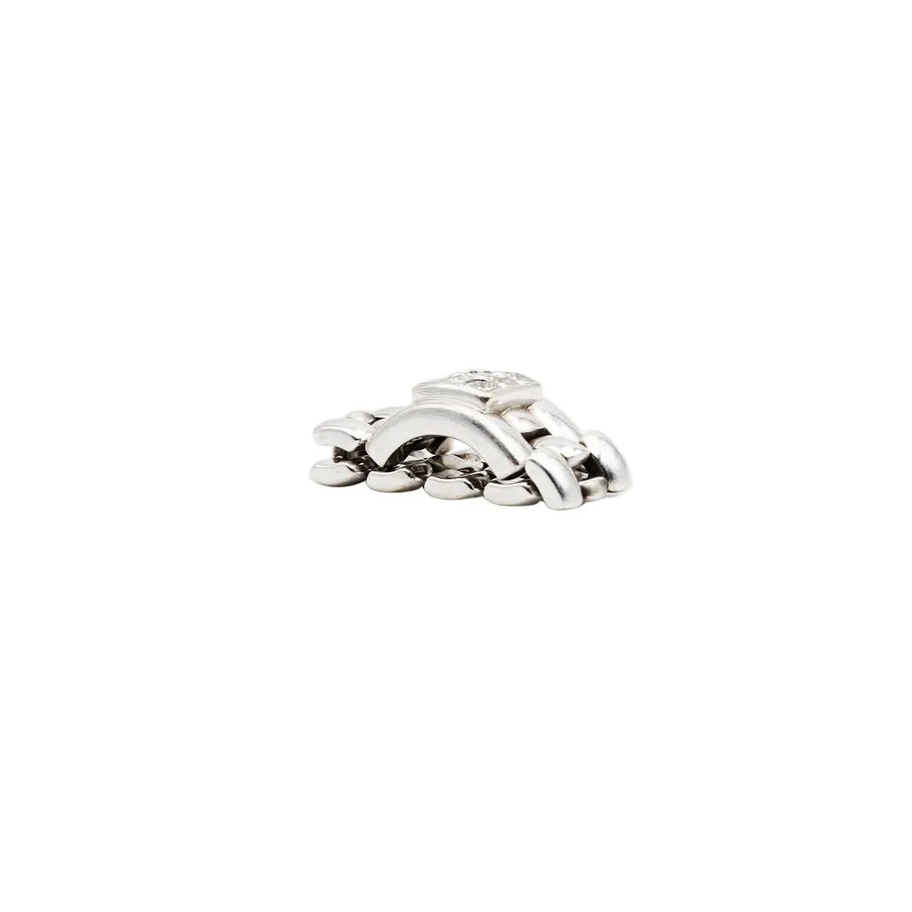 Bague CHAUMET en or blanc et diamants - Image 6