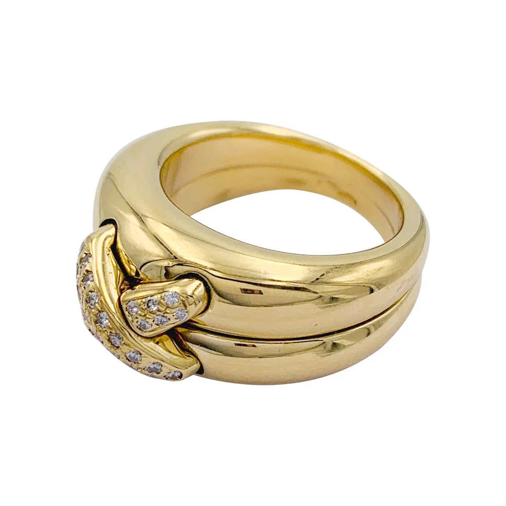 Bague Chaumet, "Liens", or jaune et diamants - Image 5