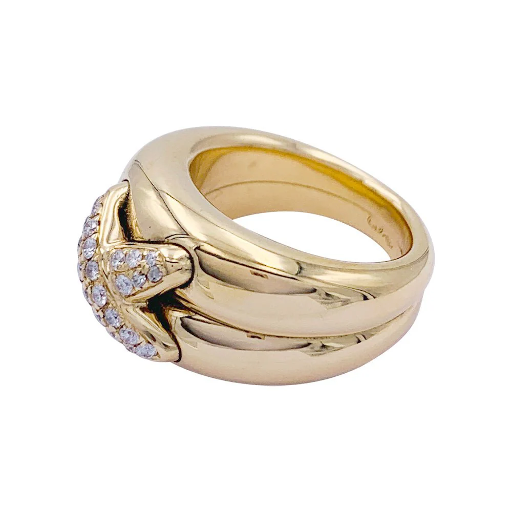 Bague Chaumet, "Liens", or jaune et diamants - Image 2