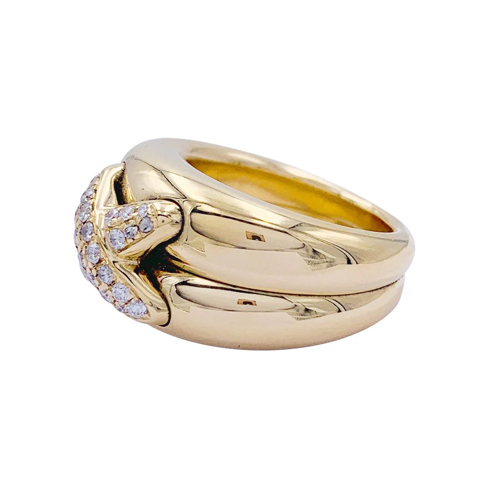 Bague Chaumet, "Liens", or jaune et diamants - Image 4