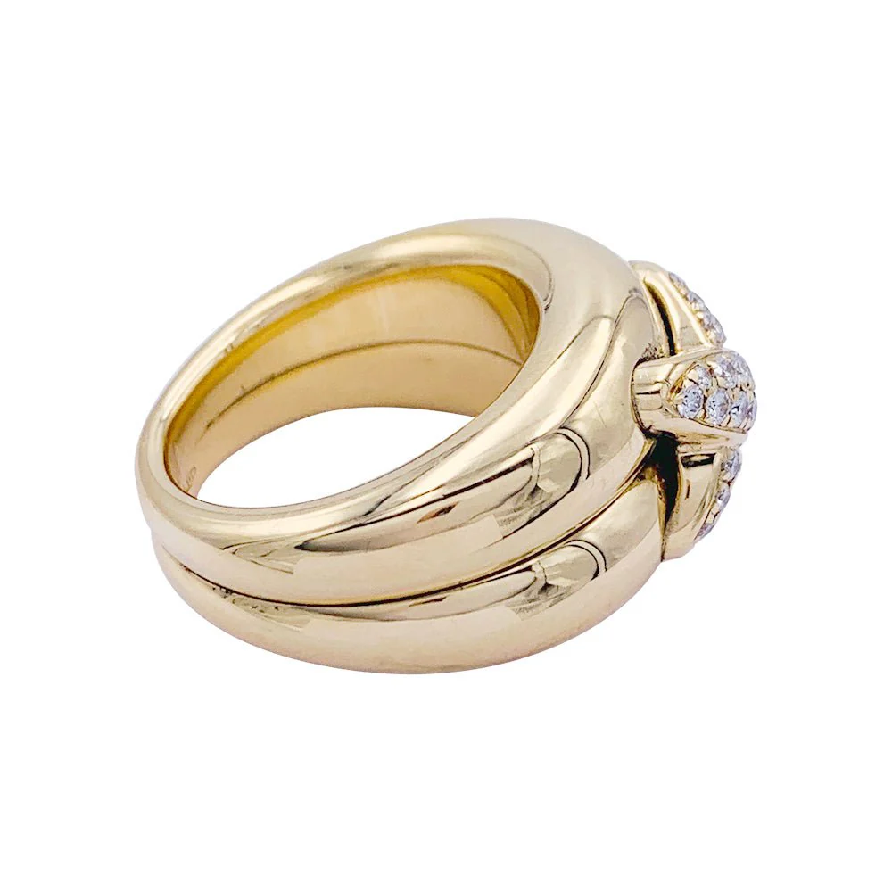 Bague Chaumet, "Liens", or jaune et diamants - Image 5
