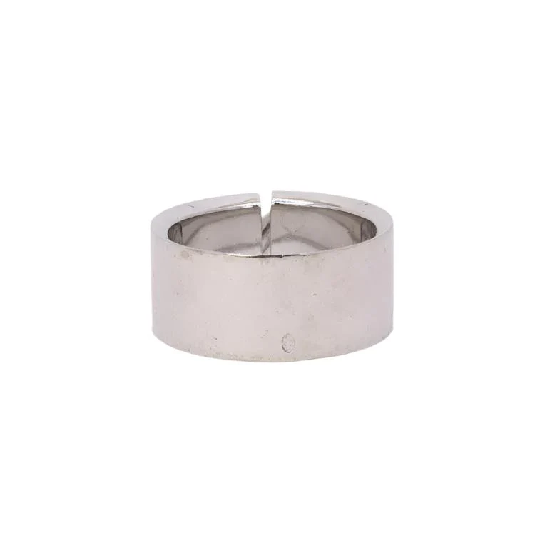 Bague Bandeau CHAUMET "Lien" en or blanc et diamants - Image 5