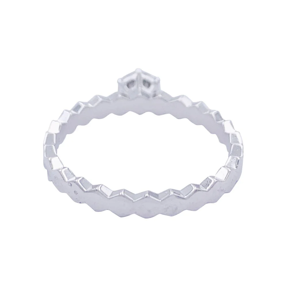 Bague Chaumet, "Solitaire Bee my Love", or blanc, diamants - Image 3