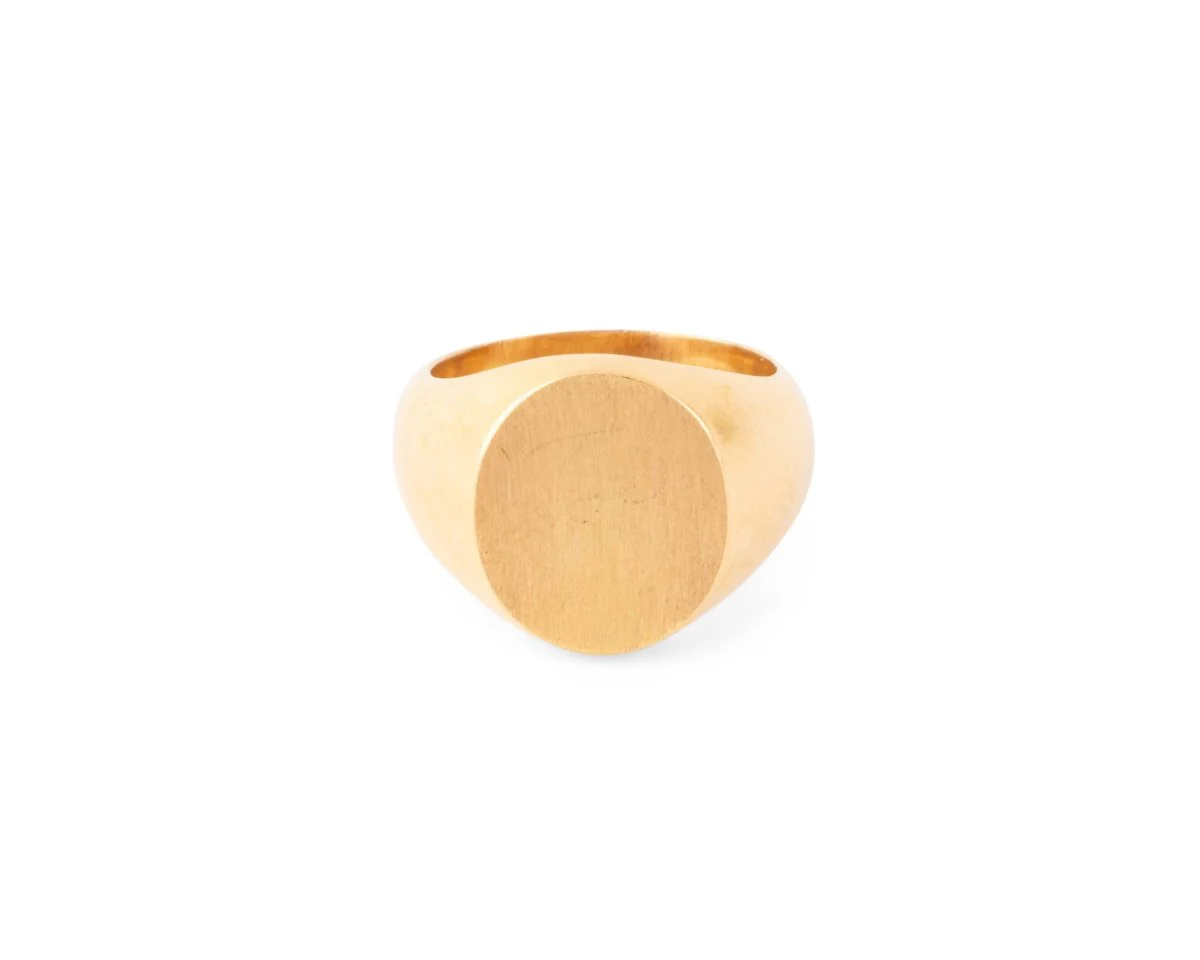 Bague Chevalière en or jaune