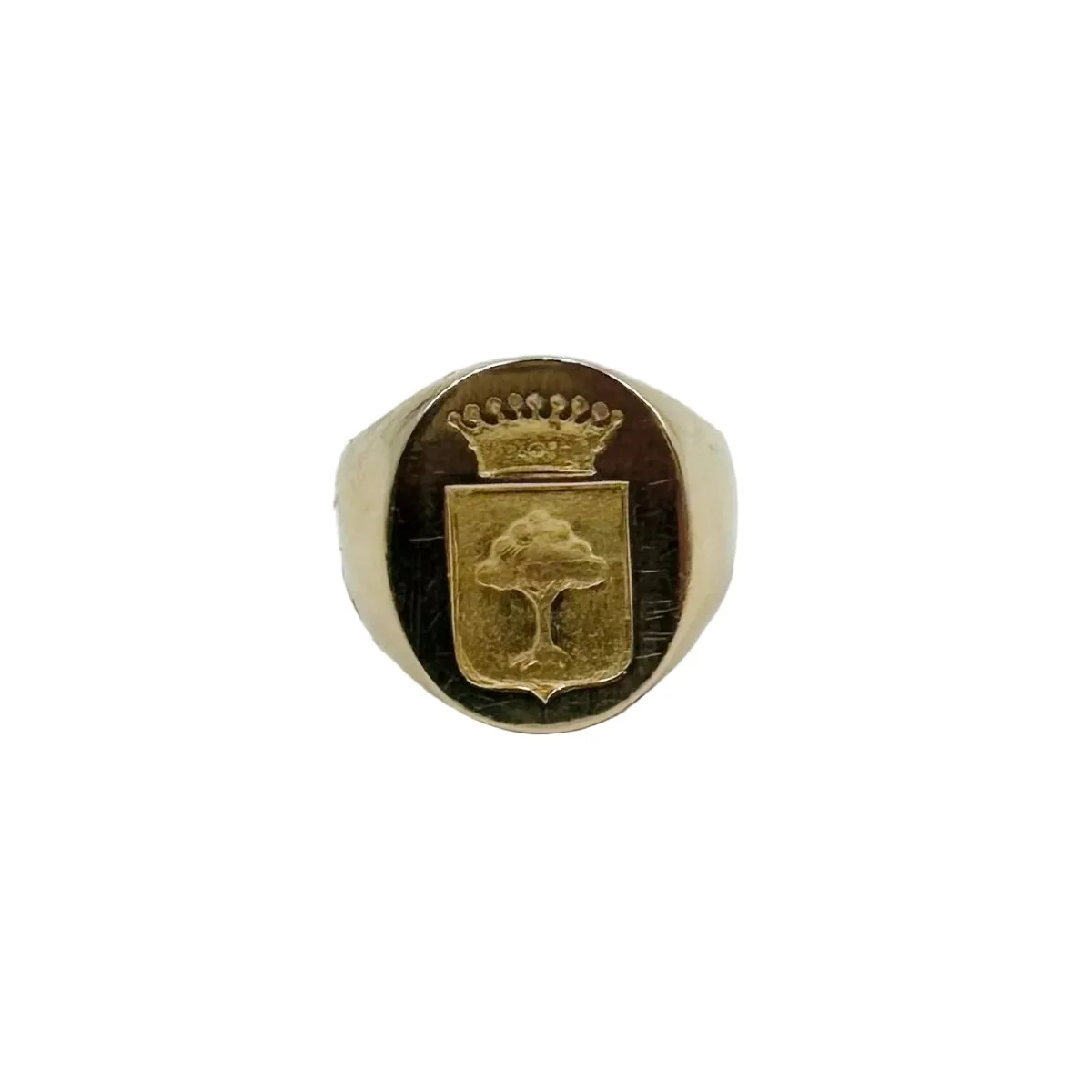 Bague Chevalière en or jaune