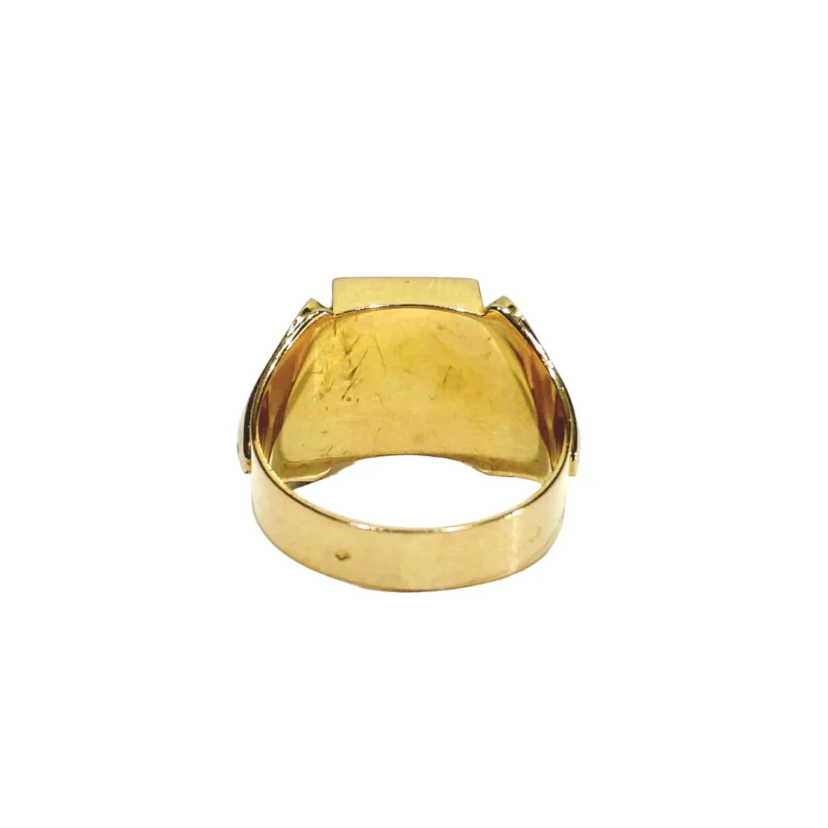 Bague Chevalière en or rose - Image 5