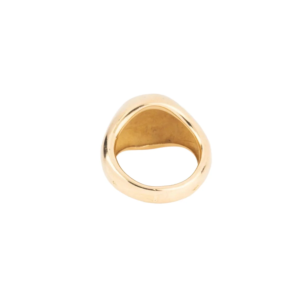 Bague chevalière or jaune 18k signée de la maison Chaumet - Image 4