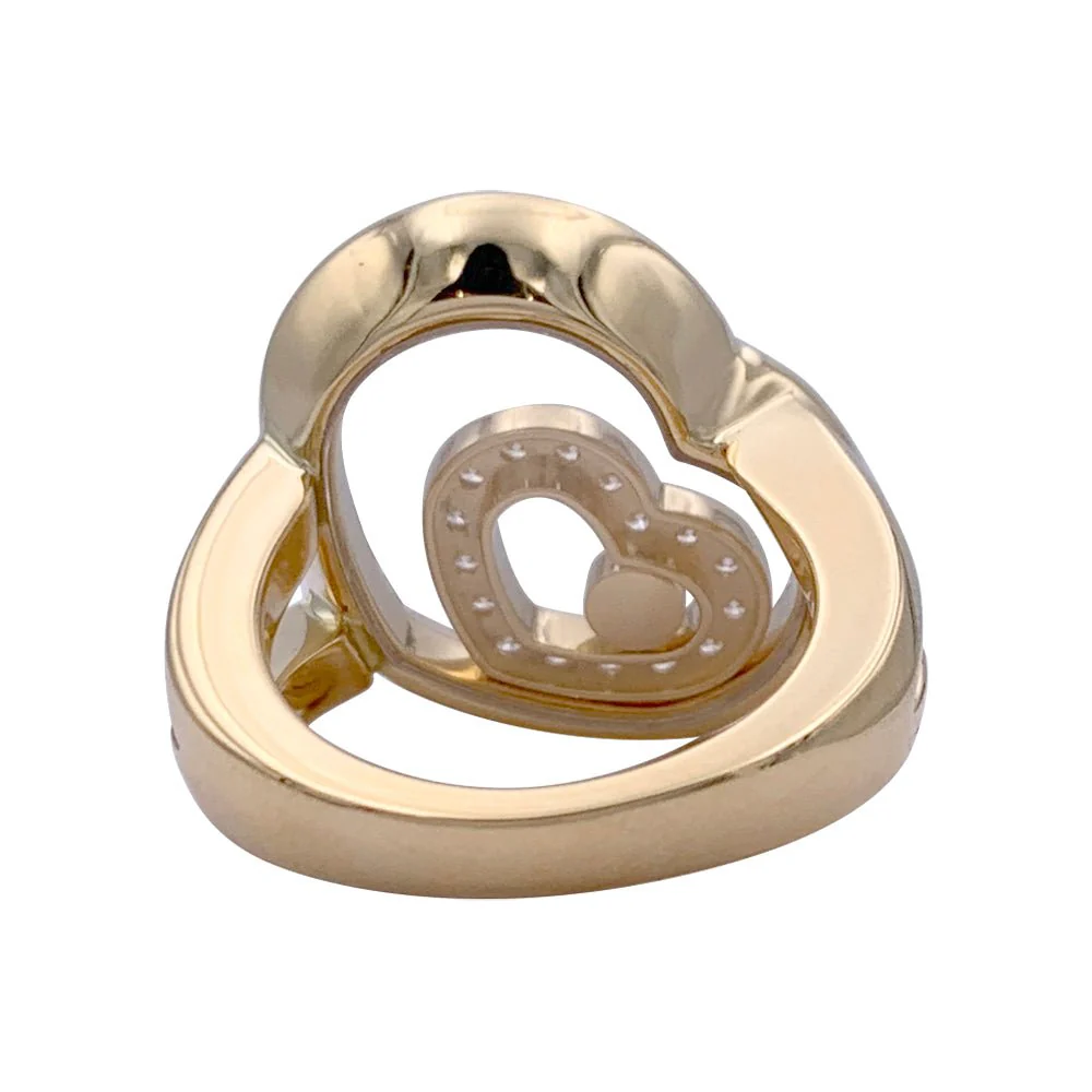 Bague CHOPARD "Happy Spirit" en or blanc et diamants - Image 2