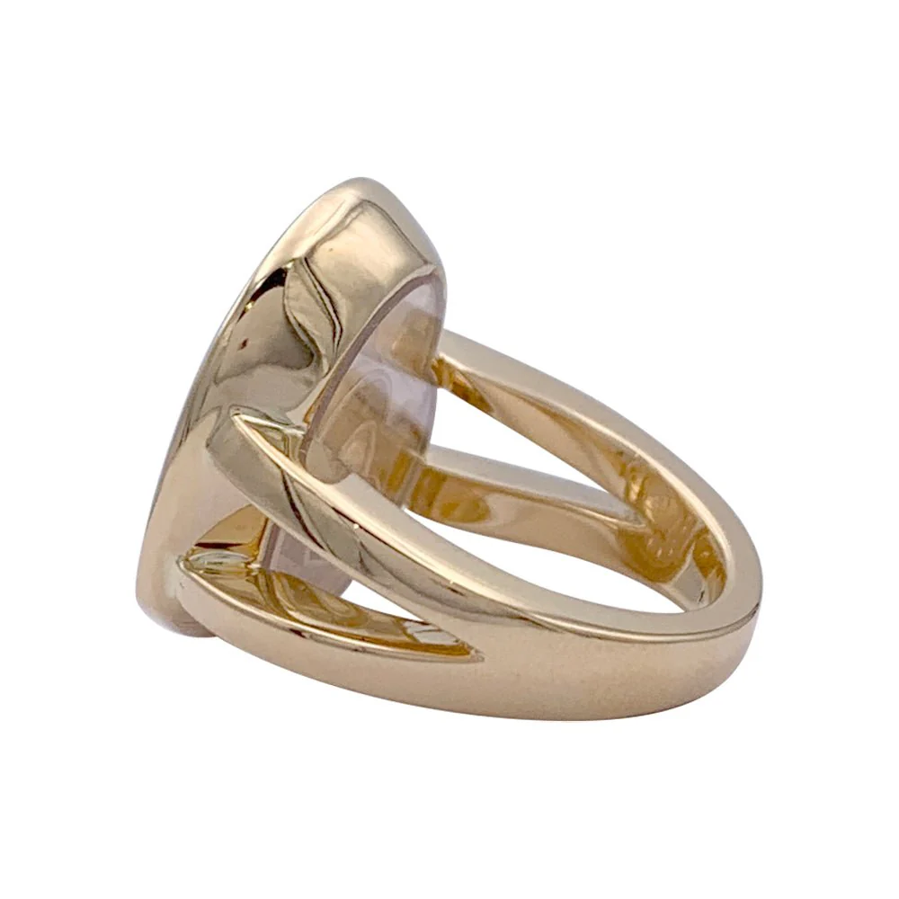 Bague CHOPARD "Happy Spirit" en or blanc et diamants - Image 4