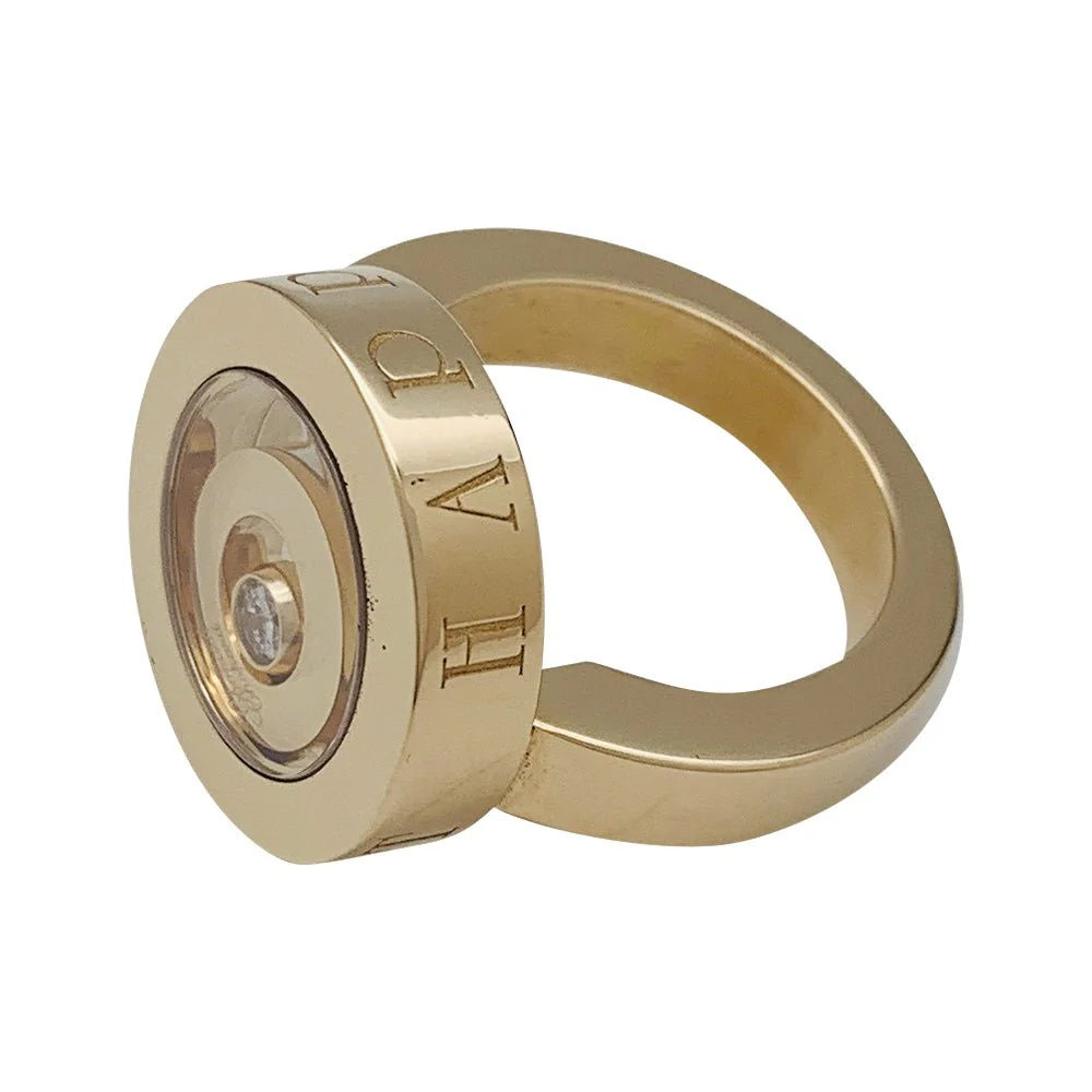 Bague CHOPARD, "Happy Spirit", or jaune, diamant - Image 3