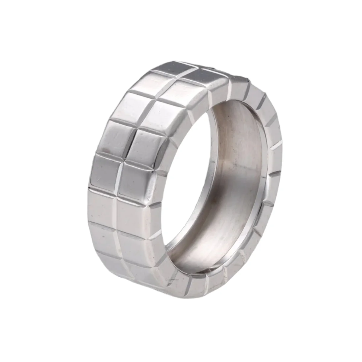 Bague CHOPARD "Ice Cube" en or blanc - Image 3