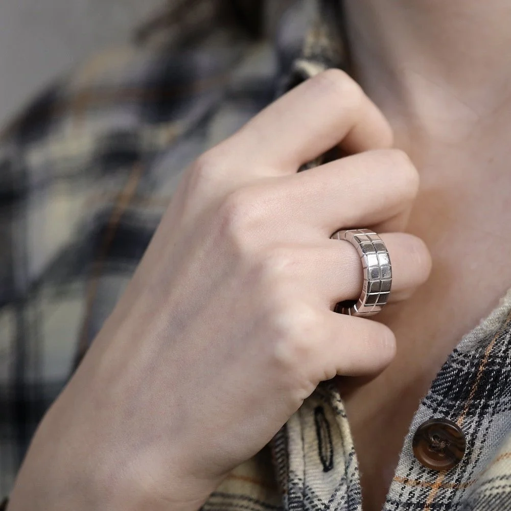 Bague CHOPARD "Ice Cube" en or blanc - Image 4