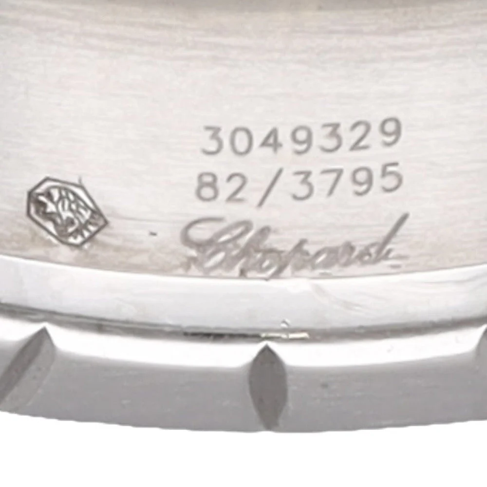 Bague CHOPARD "Ice Cube" en or blanc - Image 8