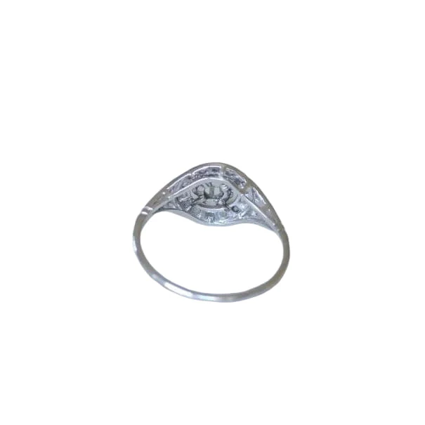 Bague Cible Art Deco Diamants - Image 3