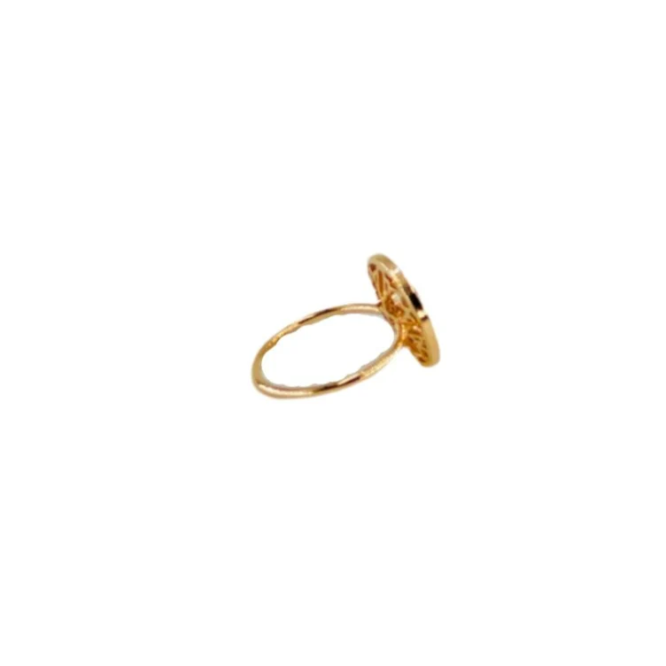 Bague Cocktail HERMÈS "Chaîne d'Ancre Passerelle" en or rose - Image 2