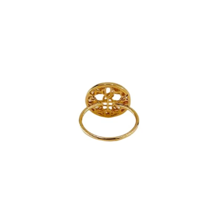 Bague Cocktail HERMÈS "Chaîne d'Ancre Passerelle" en or rose - Image 3