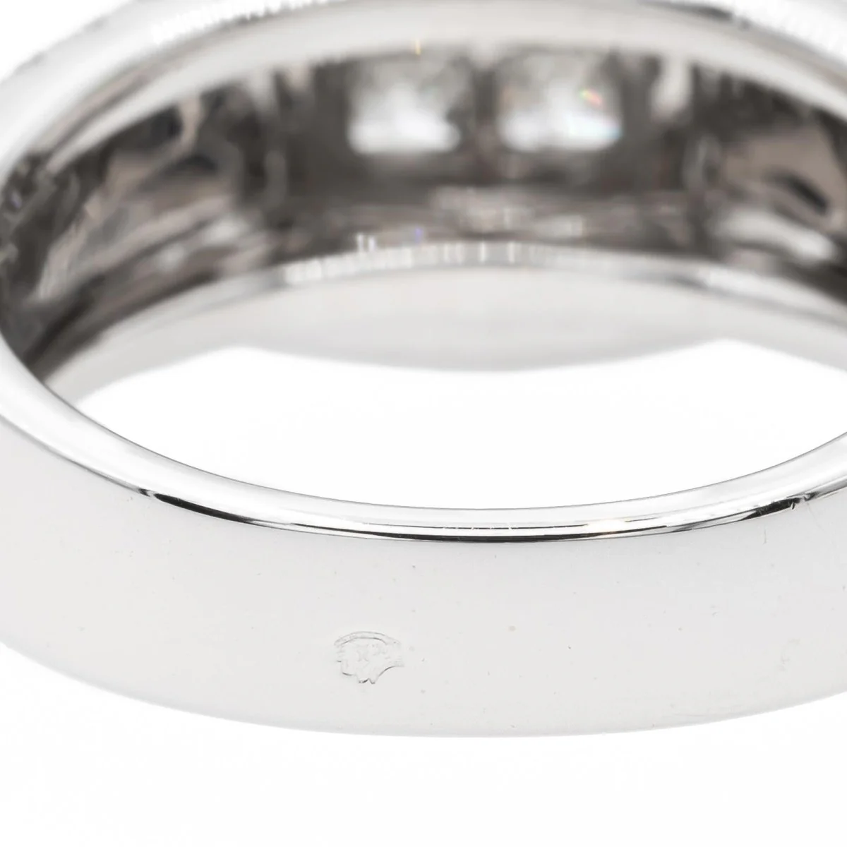 Bague Cocktail Or blanc Diamant - Image 6
