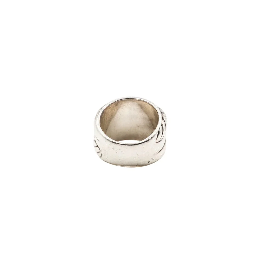 Bague DAVID YURMAN "Crossover" en argent - Image 4