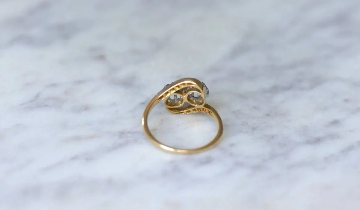 Bague de Fiançailles Toi et Moi Diamants - Image 10