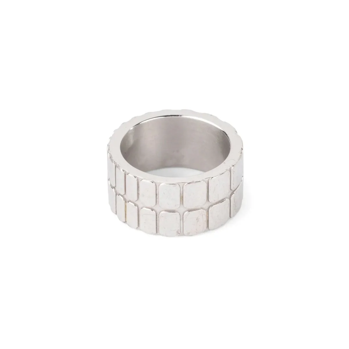 Bague de la Maison Hermès en or gris - Image 3
