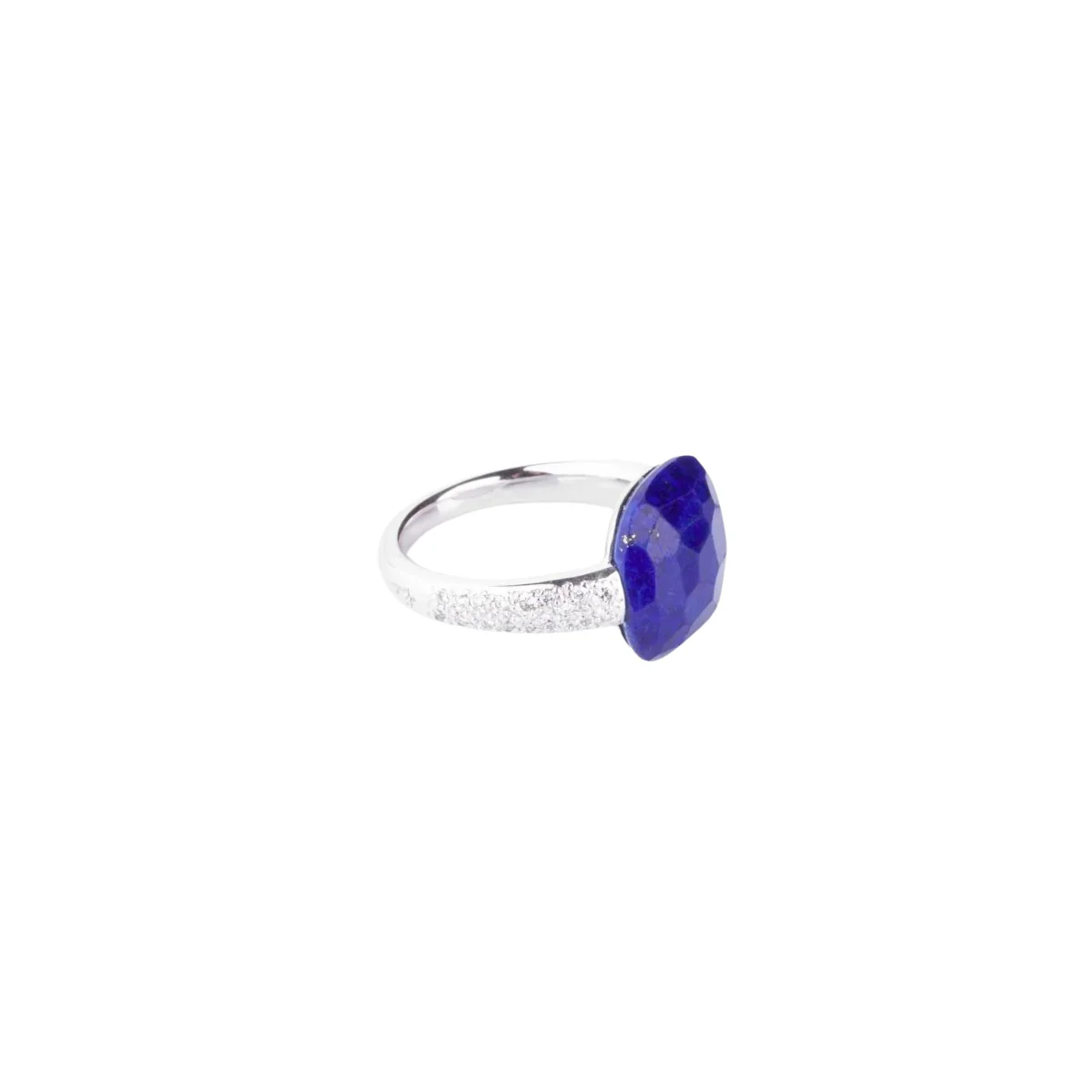 Bague de la maison Pomellato modèle Capri en or diamants et Lapis Lazuli - Image 5