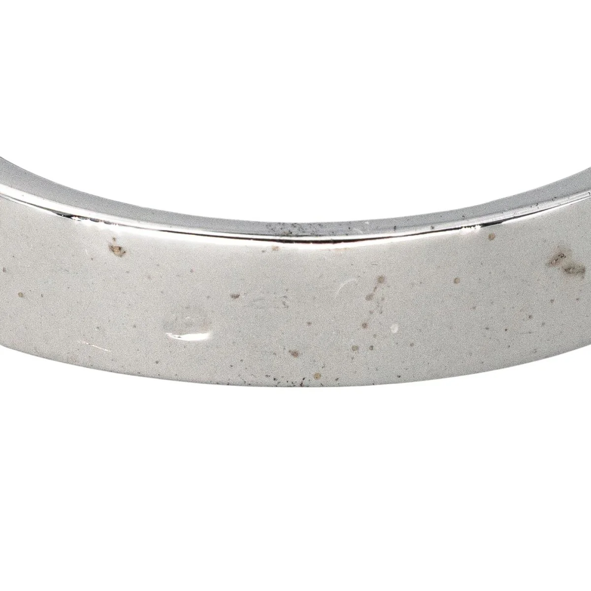 Bague Alliance en or blanc et diamants - Image 7