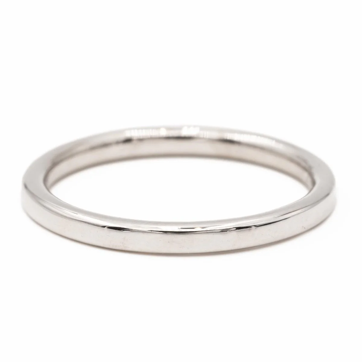 Bague Demi alliance Or blanc Diamant - Image 13