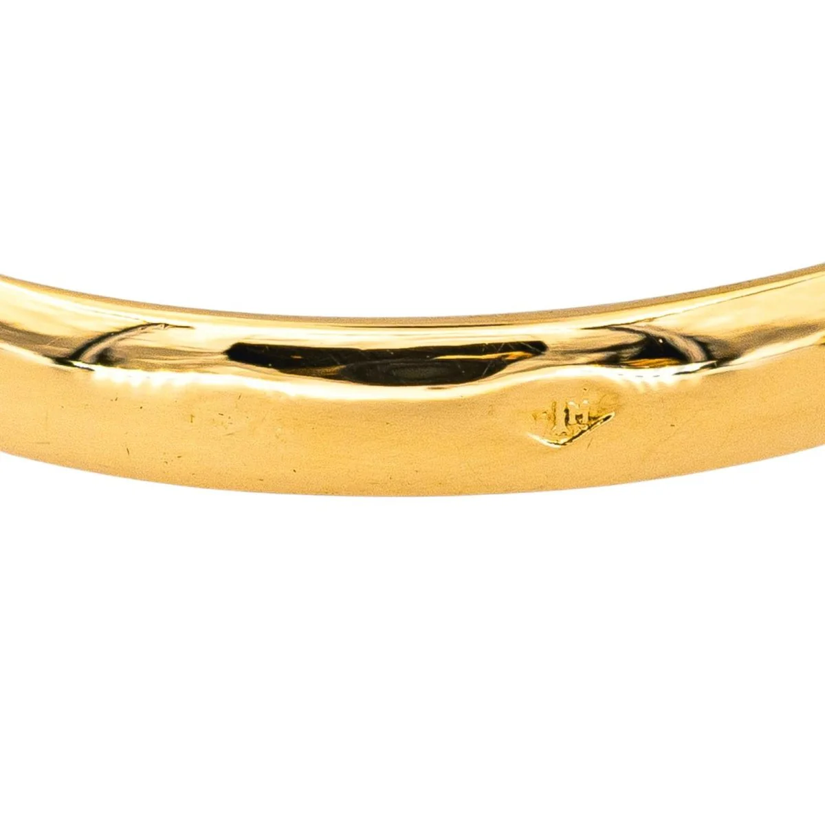 Bague Alliance en or jaune et diamants - Image 6