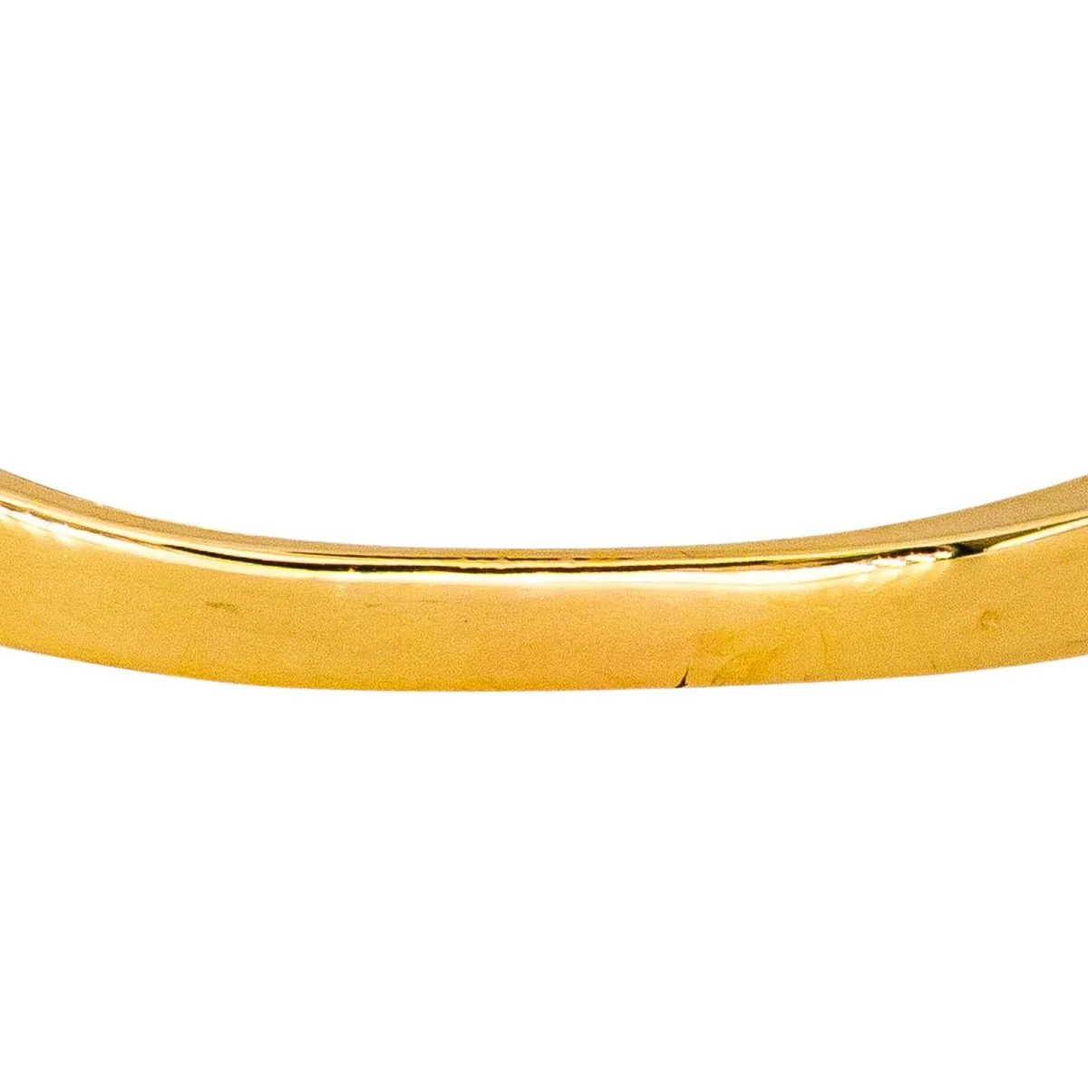 Bague Alliance en or jaune et diamants - Image 7