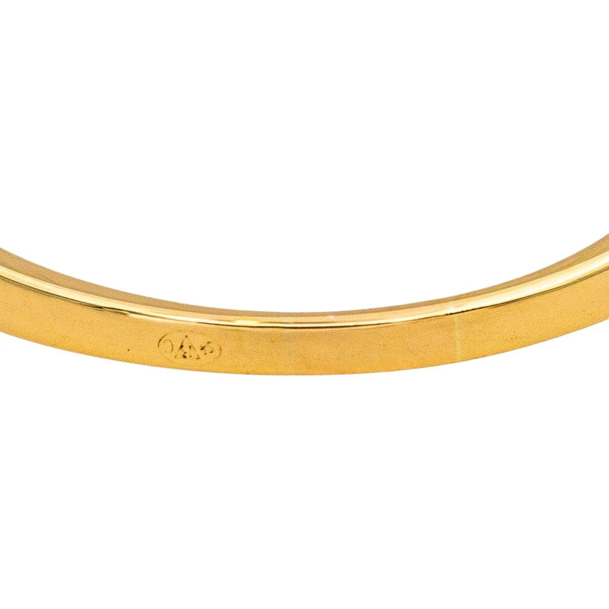 Bague Alliance en or jaune et diamants - Image 7
