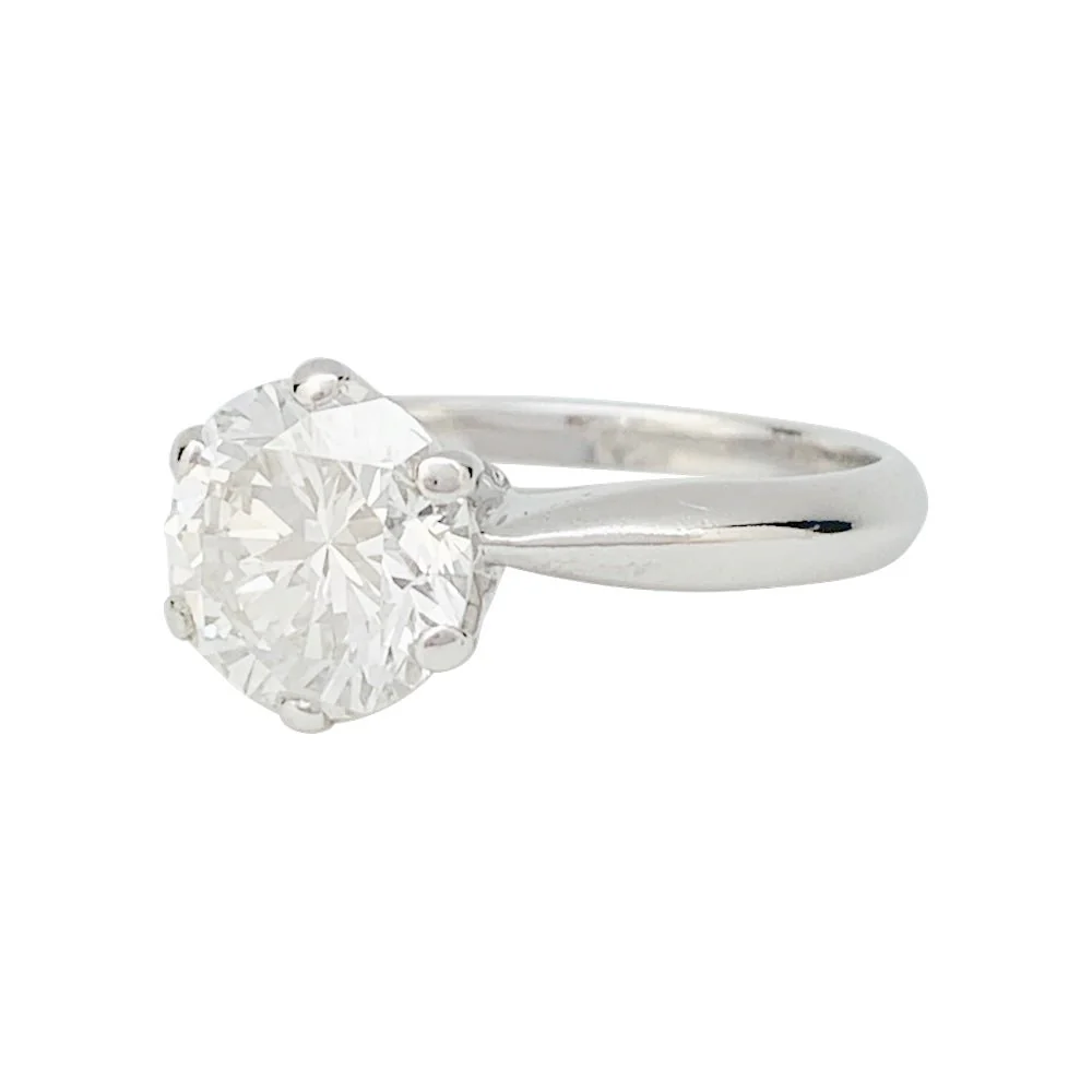 Bague diamant 2,52 carats, en or blanc - Image 3