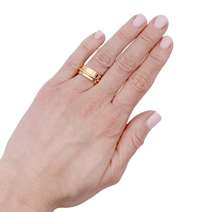 Bague DINH VAN "Ariane" en or jaune - Image 6