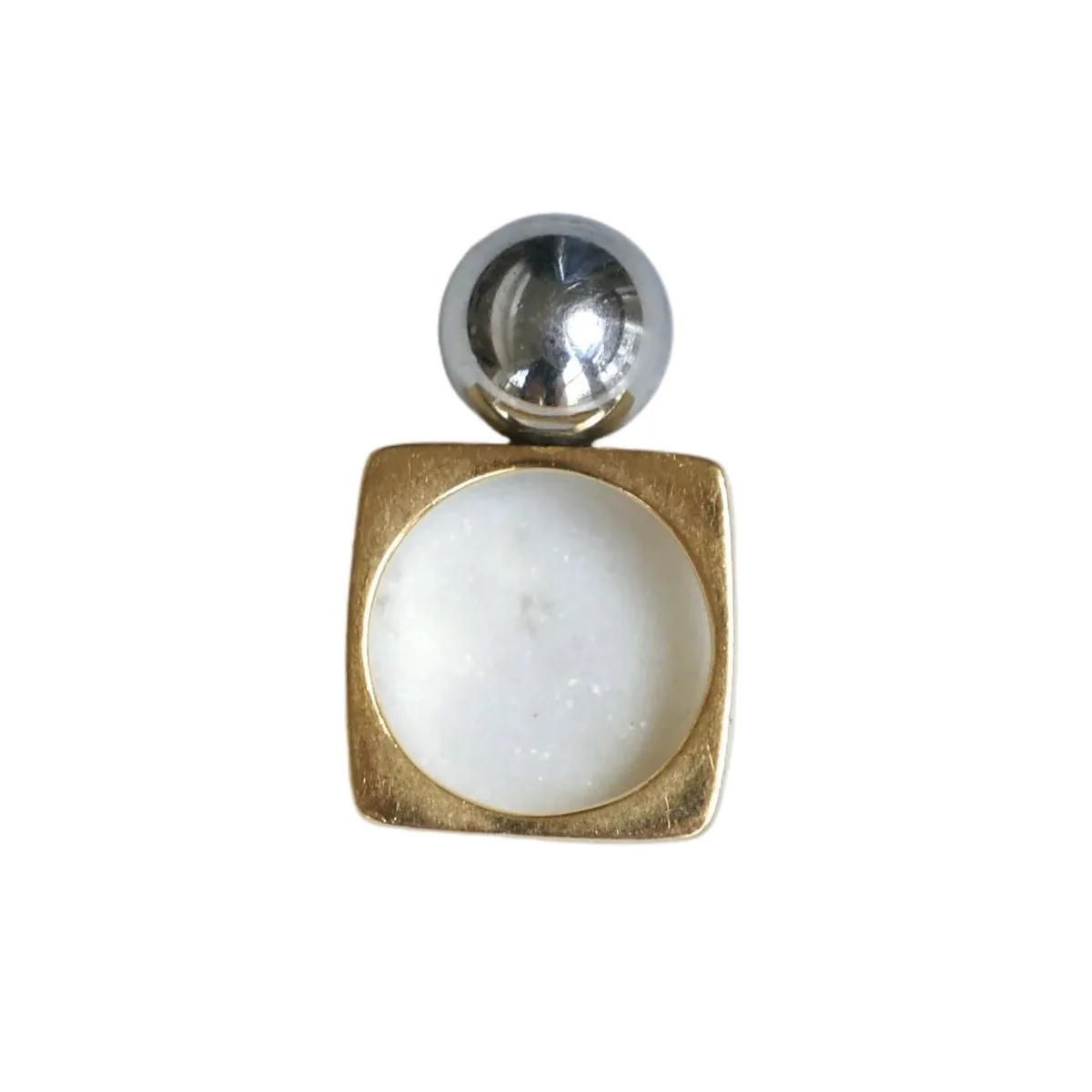 Bague DINH VAN en or jaune et hématite - Image 4