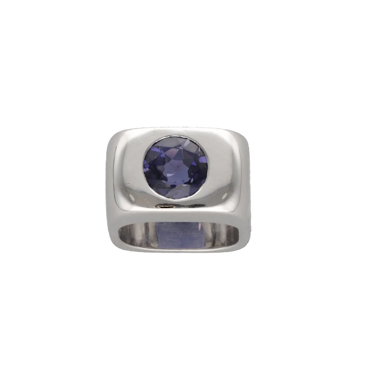Bague Cocktail DINH VAN "Margot" en or blanc et améthyste